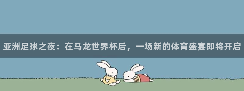2026世界杯买球：亚洲足球之夜：在马龙世界杯后，一场新的体育盛宴即将开启