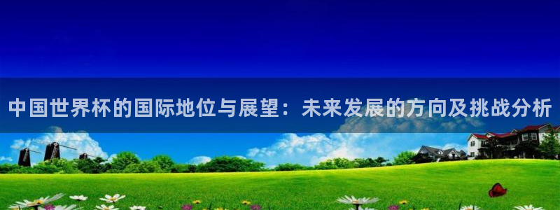 世界杯直播观看：中国世界杯的国际地位与展望：未来发展的方向及挑战分析